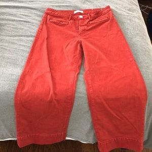 LOFT- Wide Leg Crop size 6/28